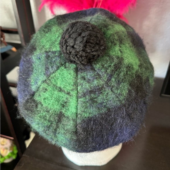Wool Scottish Tartan Hat - Picture 3 of 10
